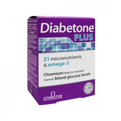 Vitabiotics Diabetone Plus Tablets/Capsules - Diabetic Support, 56's