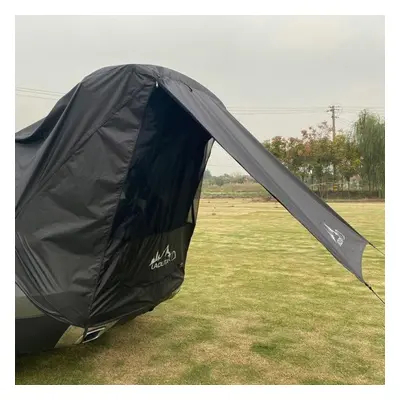 (black, 40**40*3cm) Car Suv Awning Tent Canopy Camping Perfect For Festivals Picnics Waterproof