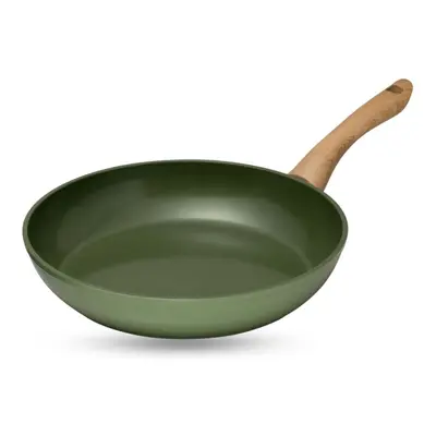 Just Vegan ECO Pan CeraVegan cm Aluminium Green Kitchen Cooking Frying Pan