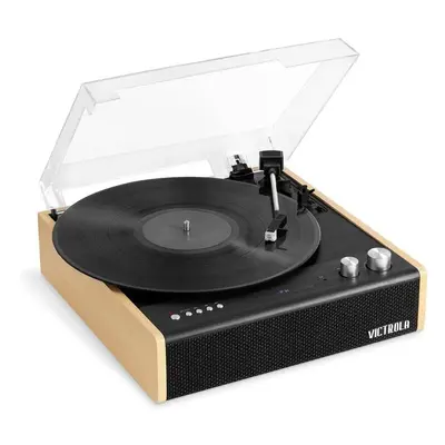 Victrola Eastwood Bluetooth Record Player with Three-Speed Turntable and Replaceable Audio-Techn