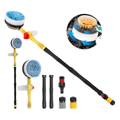 Auto Rotating Retractable Car Wash Brush, Car Wash Brush With Long Handle, Car Wash Mop Automati