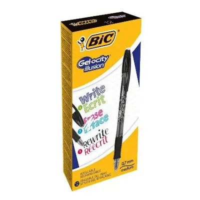 BIC Gel-ocity illusion Capped gel pen Black pc(s)