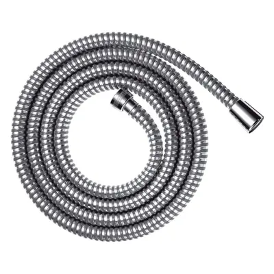 hansgrohe Metaflex shower hose 1.60 m, anti-kink and flexible, chrome effect coil wrap