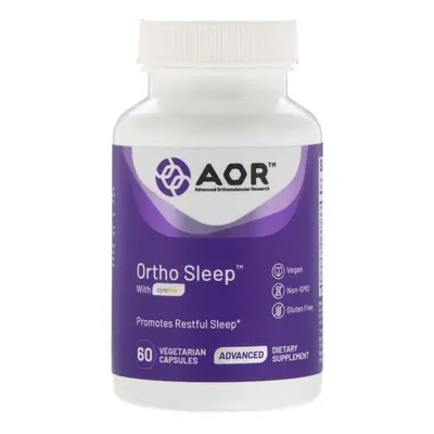 Advanced Orthomolecular Research AOR, Ortho Sleep with Cyracos, Vegetarian Capsules