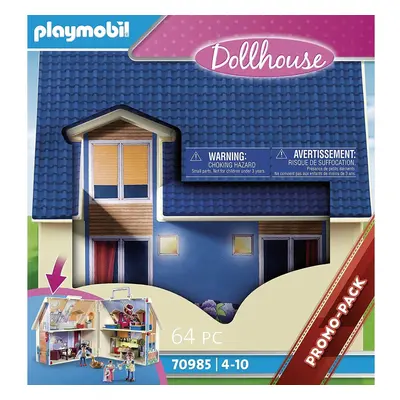 PLAYMOBIL Take Along Modern Doll House 70985, Portable Dolls House