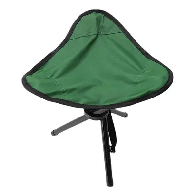 (Green) Camping Chair Ultralight Beach Portable Baby Recling Fishing Folding Bench Office Waitin