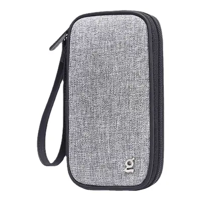 (Grey) Simple Fashion Large Capacity Outdoor Comfortable Design Business Phone Laptop Bag