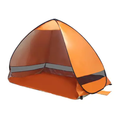 (Orange) Outdoor PopUp Tent Ultralight Beach Tents Shelter UV-Protective Automatic Tent Shade