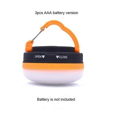 (Battery Version) 5W LED Camping Lantern Tents lamp Mini Portable Camping Lights Outdoor Hiking 