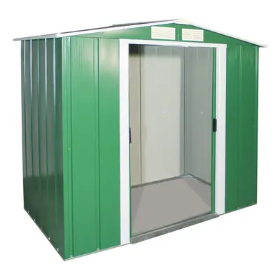 Sapphire Apex Metal Shed x Green