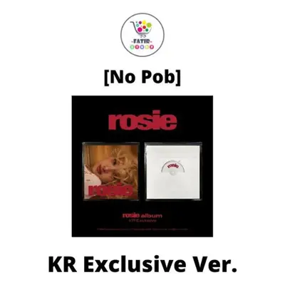 (No POB) Blackpink Rose First Studio Album Rosie Kr Exclusive