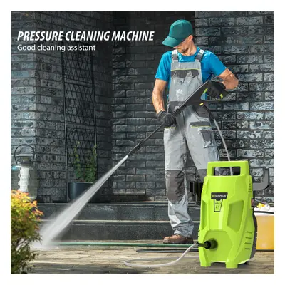 Electric High Pressure Washer 350Bar 5000PSI Power Jet Wash Patio Car Lightweight Ajustable Spra