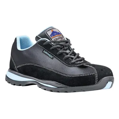 (8, Black) Portwest Womens/Ladies Steelite Safety Trainer / Footwear