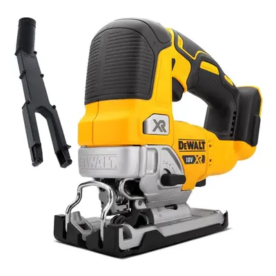 DeWalt DCS334N 18v XR Cordless Brushless Top Handle Jigsaw Bare + Dust Extractor