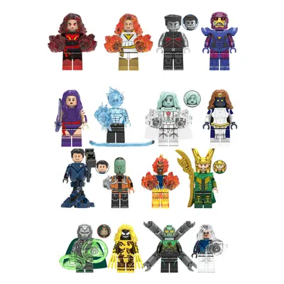 16Pcs Marvel Avengers Super Heroes Mini Figures Dc Set Fit Lego