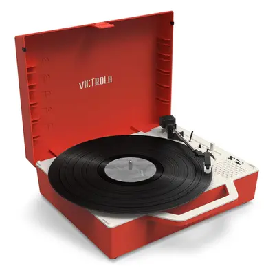 Victrola Re-Spin Sustainable Suitcase Record Player with Vinyl Streaming to Bluetooth Speakers |