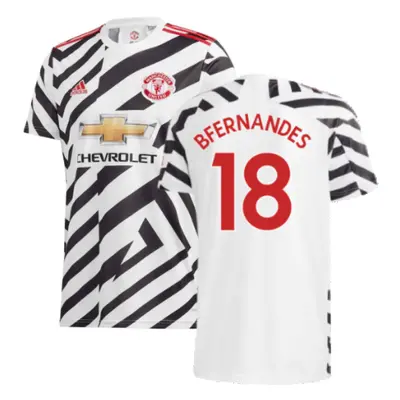 (S) Man Utd Adidas Third Football Shirt (B.FERNANDES 18)