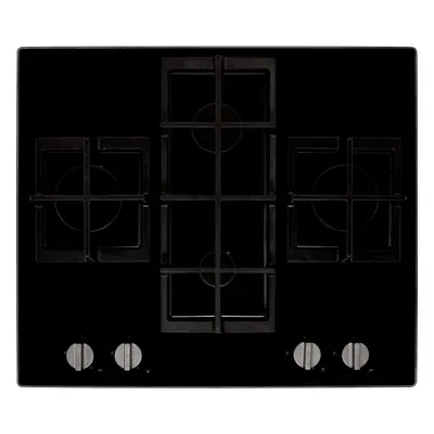 Hoover H-HOB GAS HVG6DK3B 60cm Gas Hob - Black