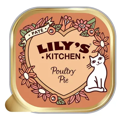 Lily's Kitchen Adult Poultry Pie Complete Wet Cat Food (19 x g)