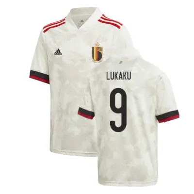 (XXL) Belgium Away Shirt (Kids) (LUKAKU 9)