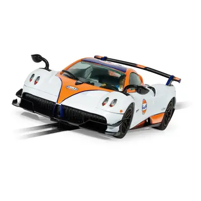 Scalextric Pagani Huayra BC Roadster Gulf Edition 1:32 Slot Race Car C4335