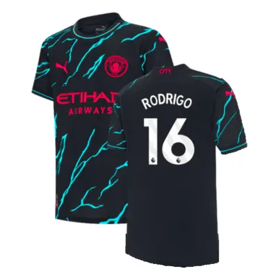 (XXLB) Man City Third Shirt (Kids) (RODRIGO 16)