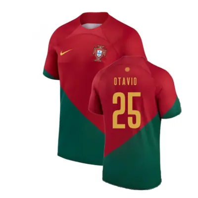 (3XL) Portugal Home Shirt (Otavio 25)