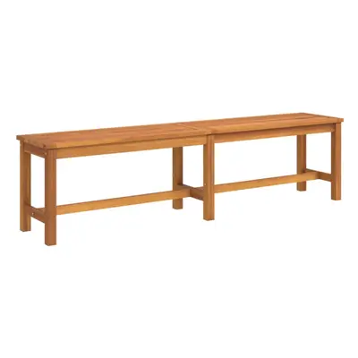 (180 x x cm) vidaXL Garden Bench Solid Wood Acacia Wooden Outdoor Bench Seat Multi Sizes