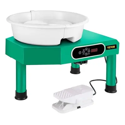 Vevor XTXTYLP10110VNUM5V1 9.8 in. LCD Touch Screen Pottery Wheel Forming Machine, Green