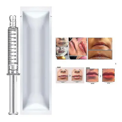 (2pcs 4ml) 2ml Hyaluronic Acid Serum Lip/nose/cheek Crosslinked Ha Lips Enhancement For Hyaluron