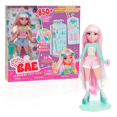 Just Play Style Bae Kiki 10-Inch Fashion Doll and Accessories 31-Pieces Kids Toys for Ages Up