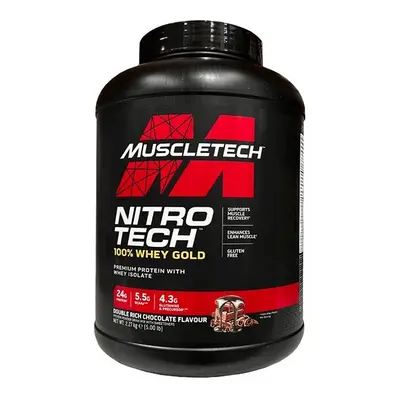 Nitro-Tech 100% Whey Gold, Double Rich Chocolate (EAN 631656256369) - 2270g