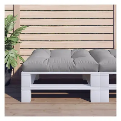 vidaXL Pallet Cushion Gray 31.5""x31.5""x4.7"" Fabric