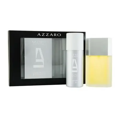 Azzaro L'Eau Pcs Set For Men: 3.4 Edt Sp + 5.1 Oz Deodorant Sp