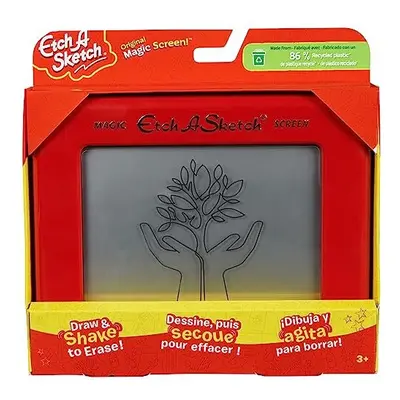 Etch A Sketch 6066719, Original Magic Screen, 86% Recycled Plastic, Creative Classic Toys for Ki