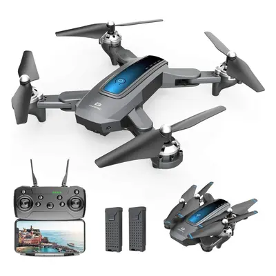 DEERC D10 Foldable Drone with Camera for Adults 720P HD