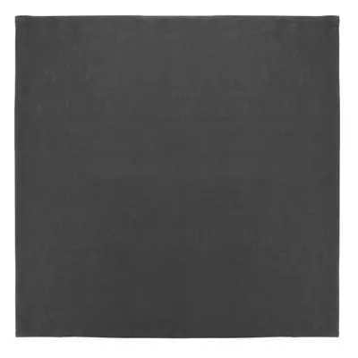 Olympia Linen Table Napkin Black 400x400mm (Pack of 12)