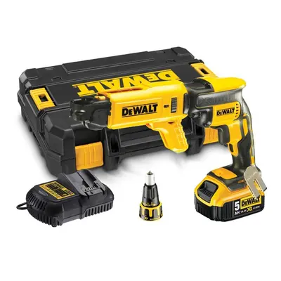 Dewalt DCF620P1K 18v XR Li-Ion Brushless Collated Drywall Screwgun Autofeed 5.0