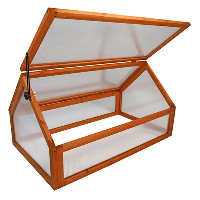 Easigear Wooden Cold Frame Greenhouse