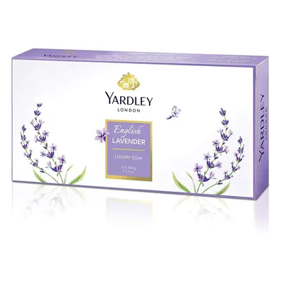 Yardley By Yardley English Lavender Luxury Soaps 3x35 Oz Each