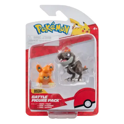 Pok?mon Balgoras & Pamo Battle Mini Figures Set cm from The Battle Figure Pack