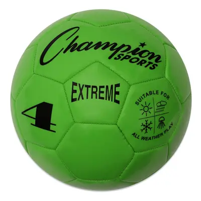 Champion Sports Extreme Series Soccer Ball Size - Youth League All Weather Soft Touch Maximum Ai