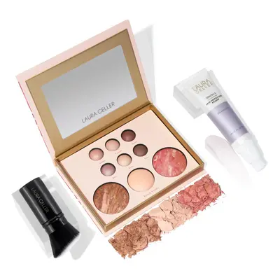 LAURA GELLER NEW YORK The Best of the Best Baked Palette, Tuscan Dreams + Spackle Makeup Primer,