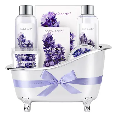 Gift Set for Women Body & Earth Gifts for Women Lavender Gift Baskets