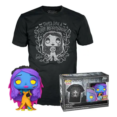 POP! & Tee: Corpse Bride - Emily - Blacklight - Extra Large - (XL) - Warner Bros - T-Shirt - Clo