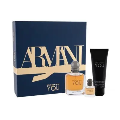 Armani Emporio Stronger With You Pcs Set: 1.7 Eau De Toilette Spray + 0.23 Oz Eau De Toilette + 