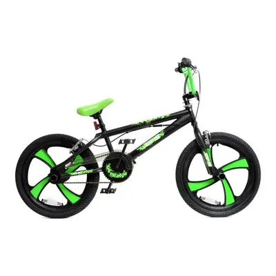 (Black / Green) XN BMX Freestyle 20" MAG Wheel Kids Bike Colours