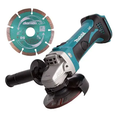 Makita DGA452Z 18v 4.5" 115mm Angle Grinder Lithium Bare Tool + Diamond Blade