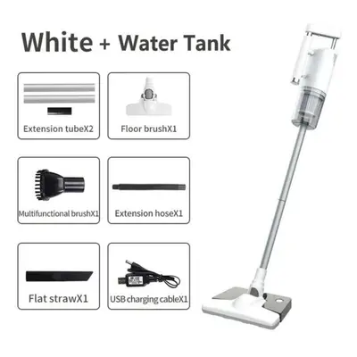 (white) 7000kpa 5-in-1 Cordless Handheld Vacuum Cleaner High Power Multi-function Mopping Machin