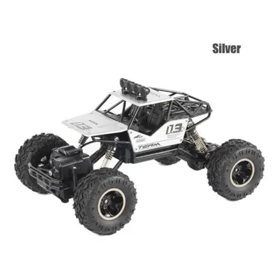 (silver) 1:16 4wd Rc Cars Alloy Speed 2.4g Radio Control Rc Cars Toys Alloy Suvs Buggy Trucks Ch